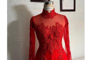 OAH BRIDAL - Nhà thiết kế và may áo dài cưới cổ phục dáng thanh lịch cho cô dâu Việt Kiều