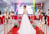 Cho thuê váy cưới xòe công chúa xinh đẹp tại TP HCM