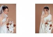 Nhà thiết kế tại OAH BRIDAL sẽ mang đến chiếc váy cưới tạo sự nổi bật cho cô dâu